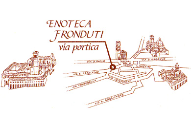 Enoteca Fronduti Mappa